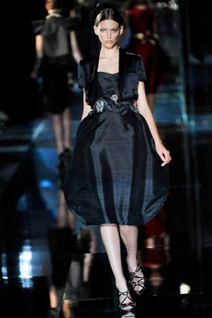 Dolce & Gabbana Spring Summer 2009 Runway Sculptural Bustier Dress