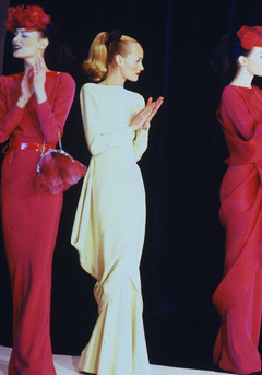 Givenchy Couture by John Galliano Fall Winter 1996 Rare Collectors Runway Dress