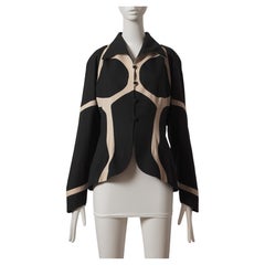 SYBILLA POR GIBO Automne-Hiver 1991 : veste « Vache » rare, pièce de collection