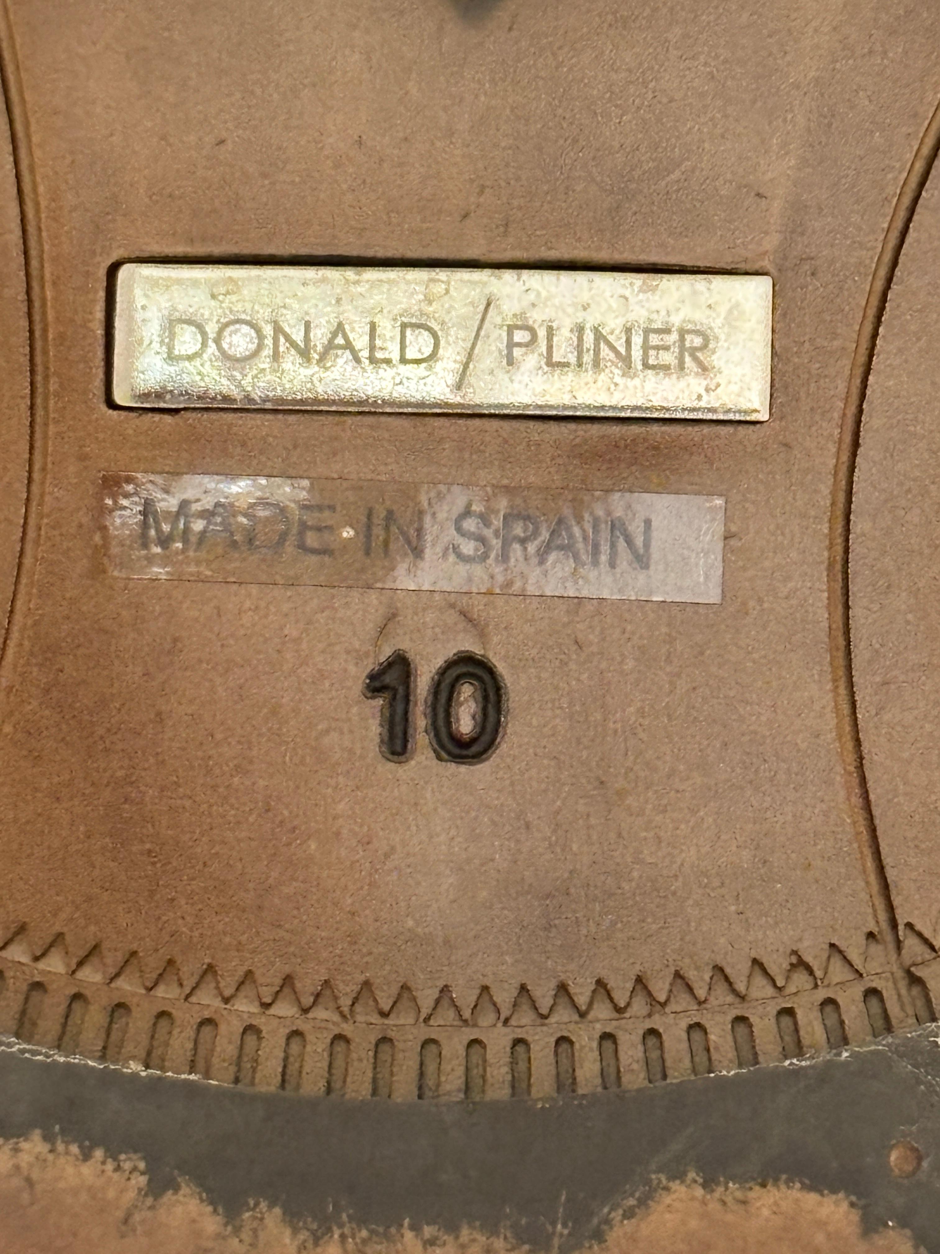 Donald Pliner Aaron Wildleder Quaste Loafers Größe US 10 im Angebot 7