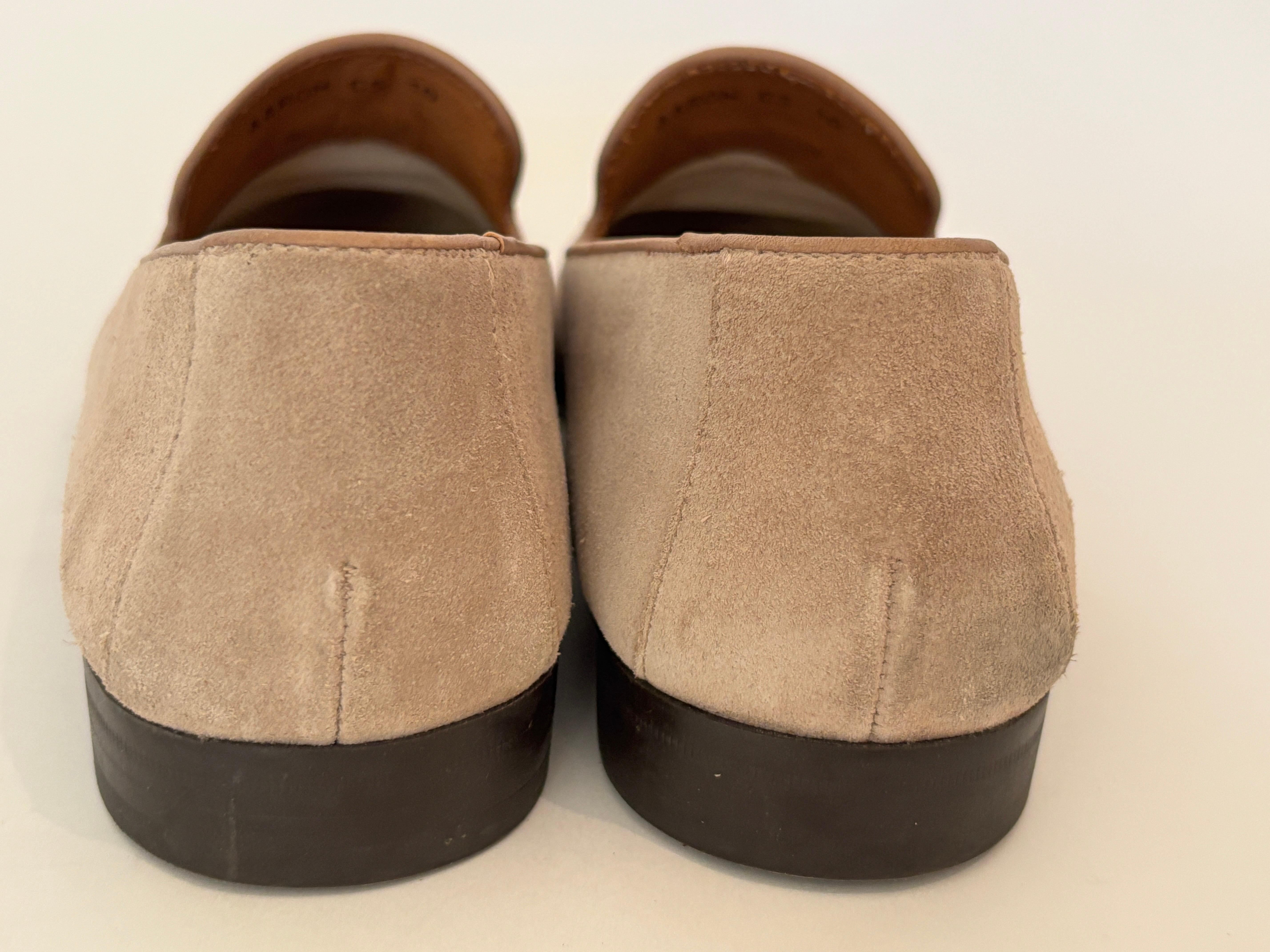 Donald Pliner Aaron Wildleder Quaste Loafers Größe US 10 im Angebot 3