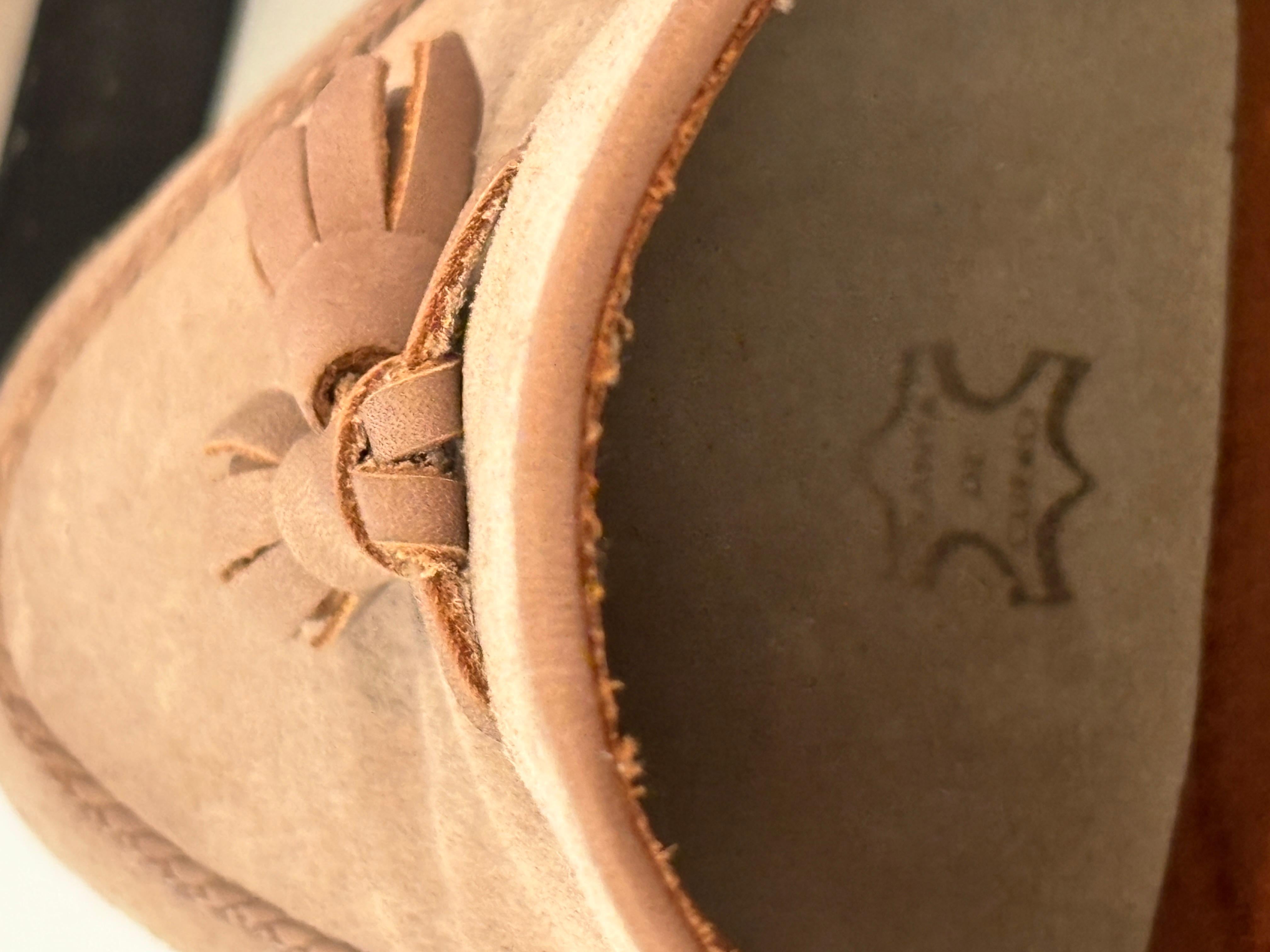 Donald Pliner Aaron Wildleder Quaste Loafers Größe US 10 im Angebot 9