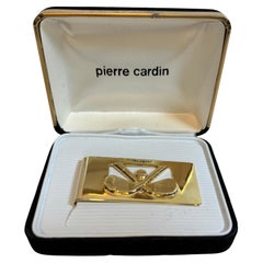 Pierre Cardin Golf Money Clip in Original Box Vintage from the 1980s