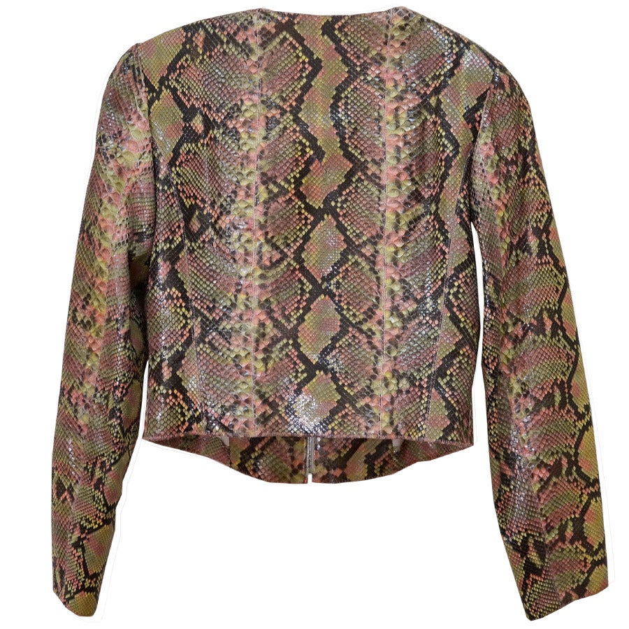 Women's Rare Chanel Python Jacket