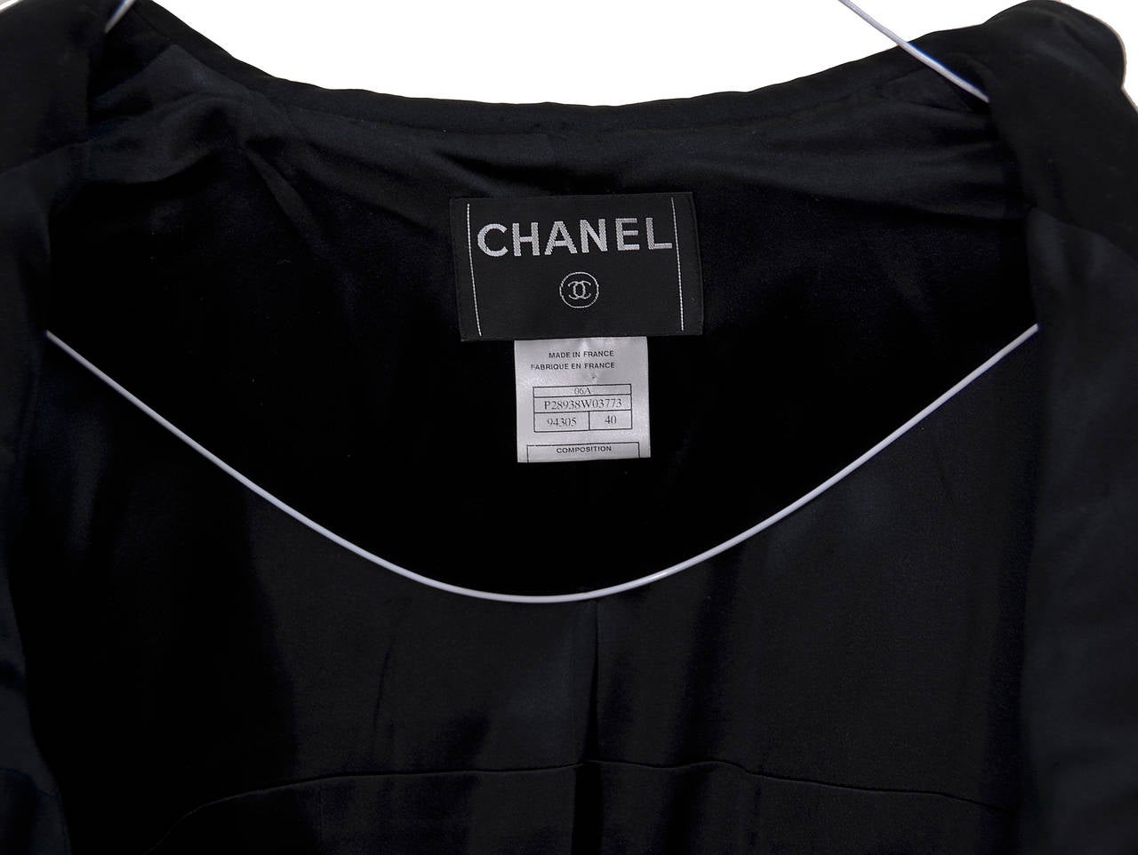 Classic Chanel Jacket with Satin Trim 1