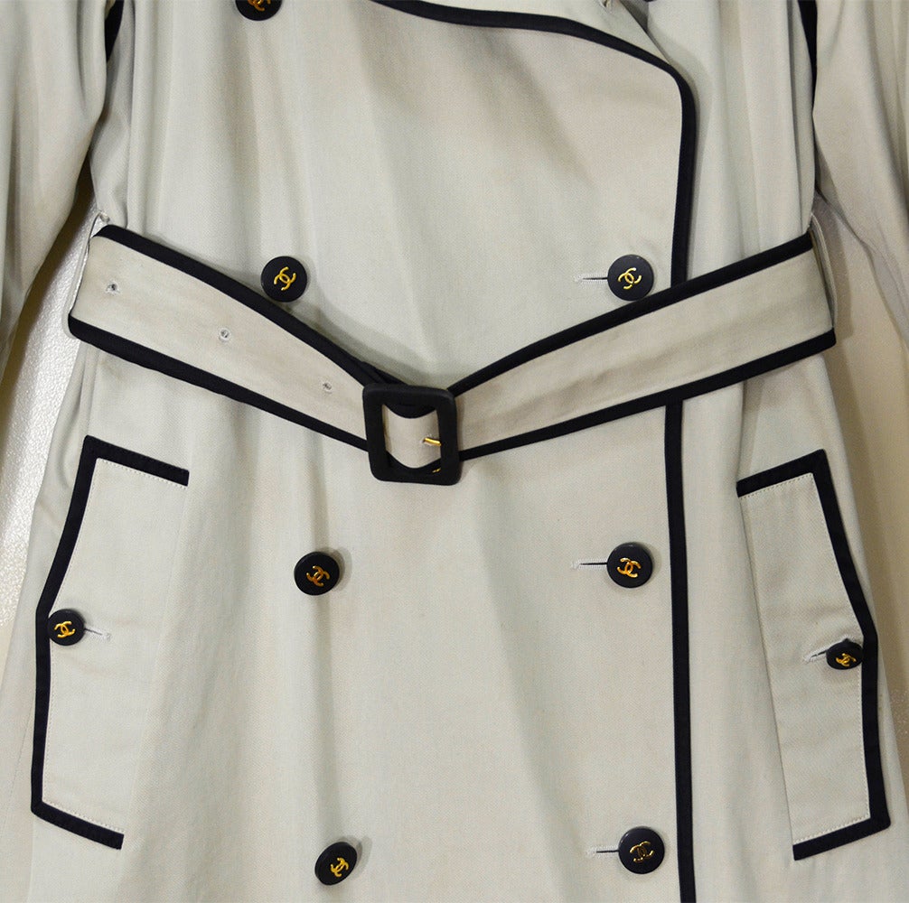 Classic Gorgeous Chanel Raincoat 1