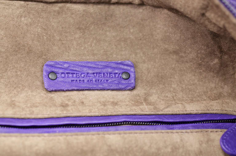 Gorgeous Bottega Veneta Purple Handbag 4