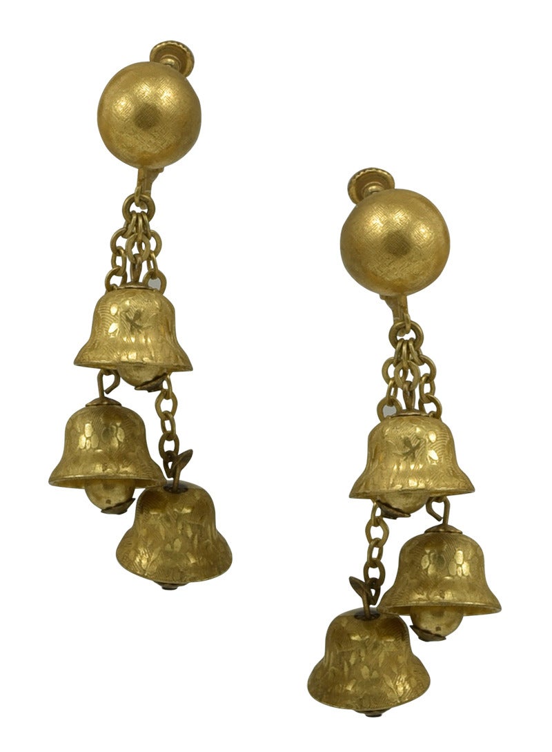 Fabulous Miriam Haskell Bell Parure In New Condition In Teaneck, NJ