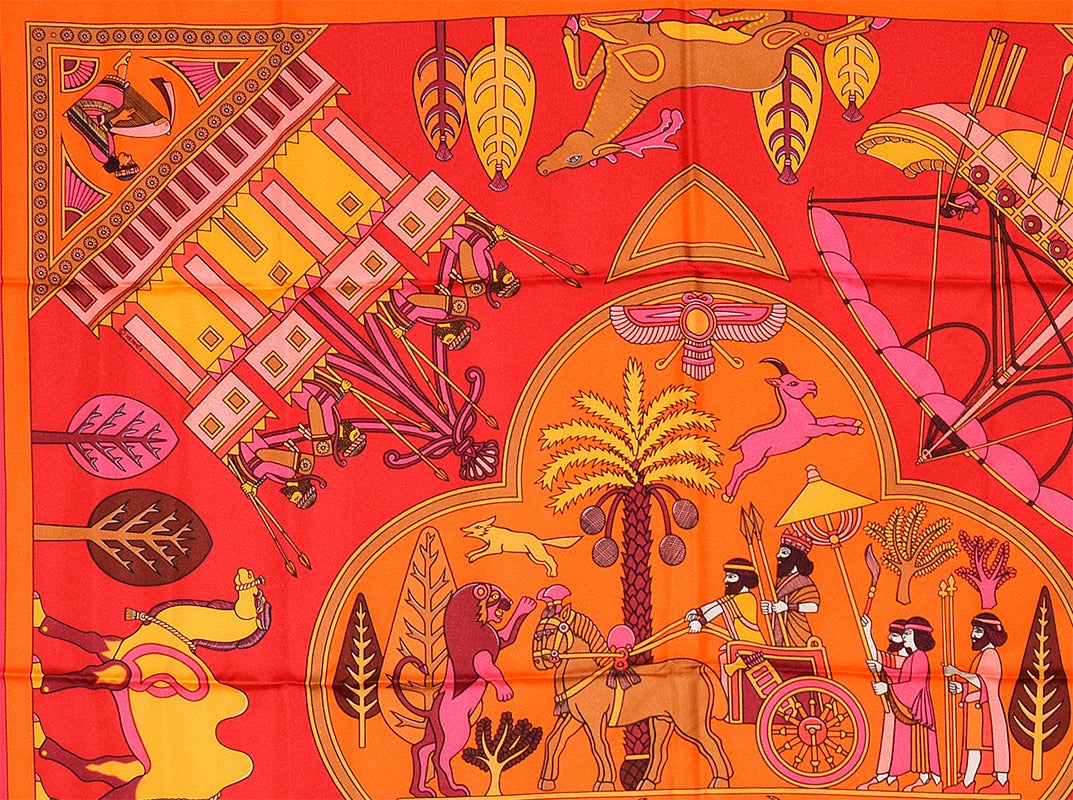 Amazingly Exotic Hermes Scarf 2