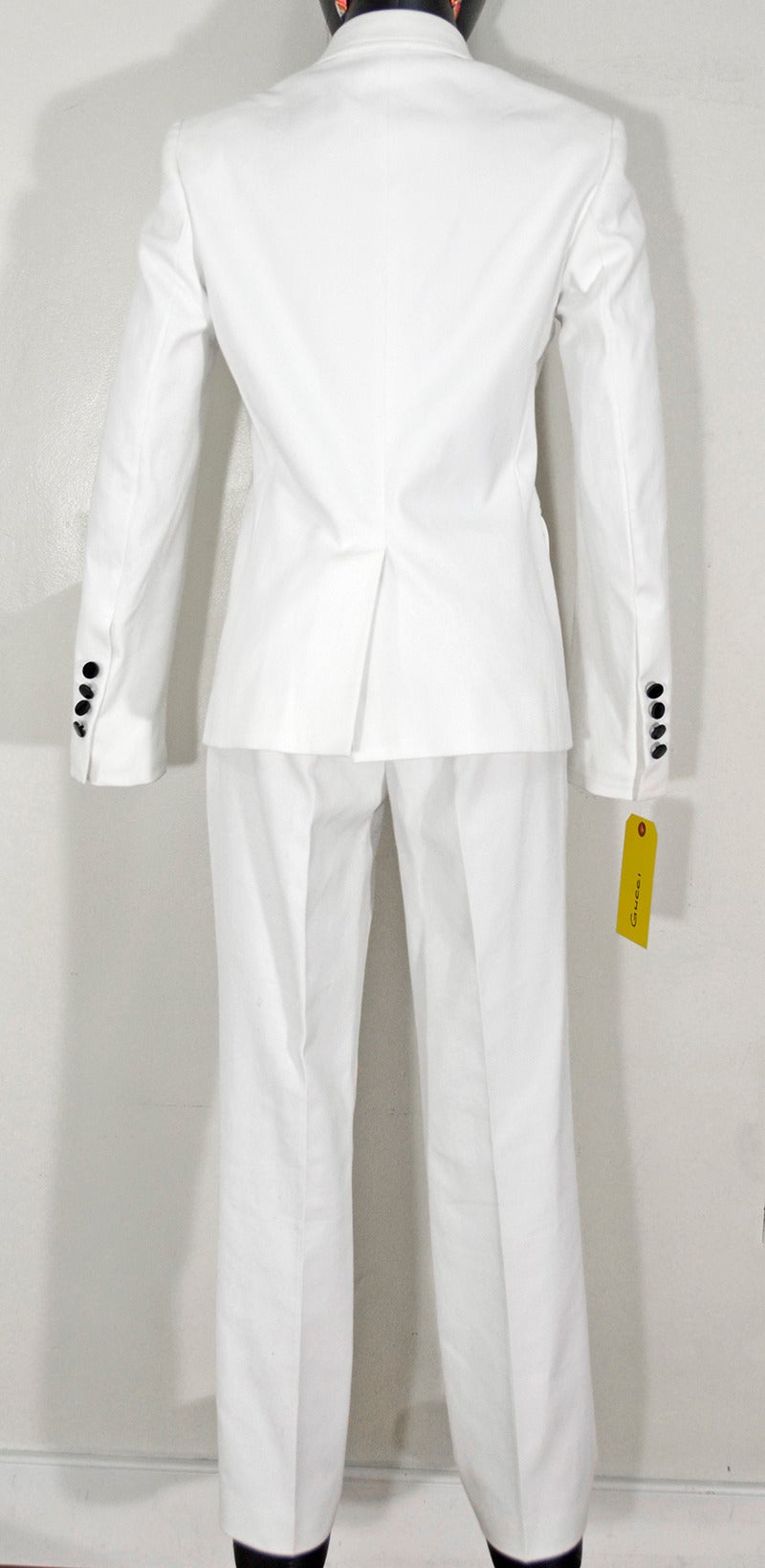 Gray Classic Elegant Gucci Man Tailored Suit