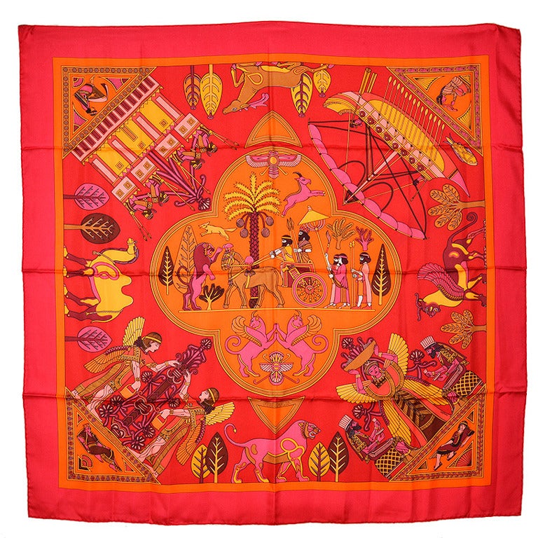 Amazingly Exotic Hermes Scarf