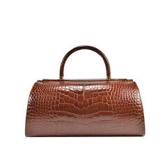 Classic Judith Leiber Alligator Top Handle Bag