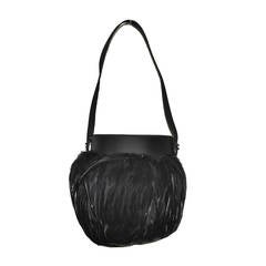 Rare Vintage Renaud Pellegrino Fantasy Feathers Handbag 1