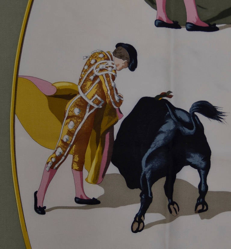 Hermes Plaza de Toros Silk Scarf 3