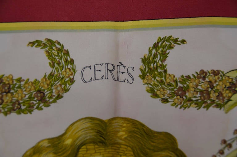 Rare Hermes Ceres Scarf 4
