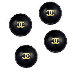 Amazing Chanel Leather Buttons