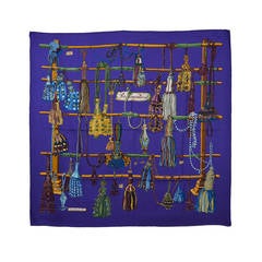 Gorgeous Hermes Passementerie Silk Scarf