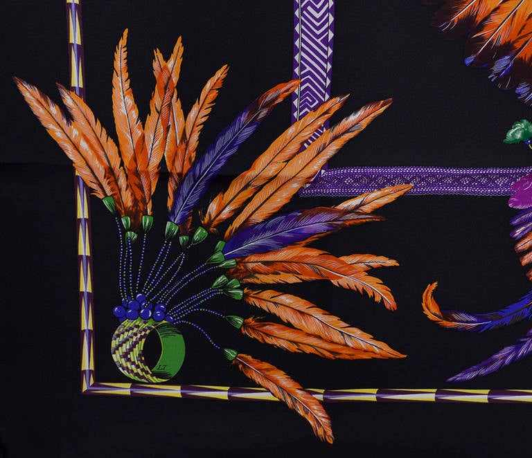 hermes brazil scarf