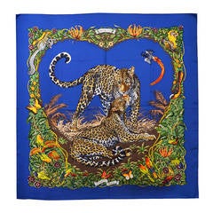 Love This!!! Hermes Jungle Love a Silk Scarf