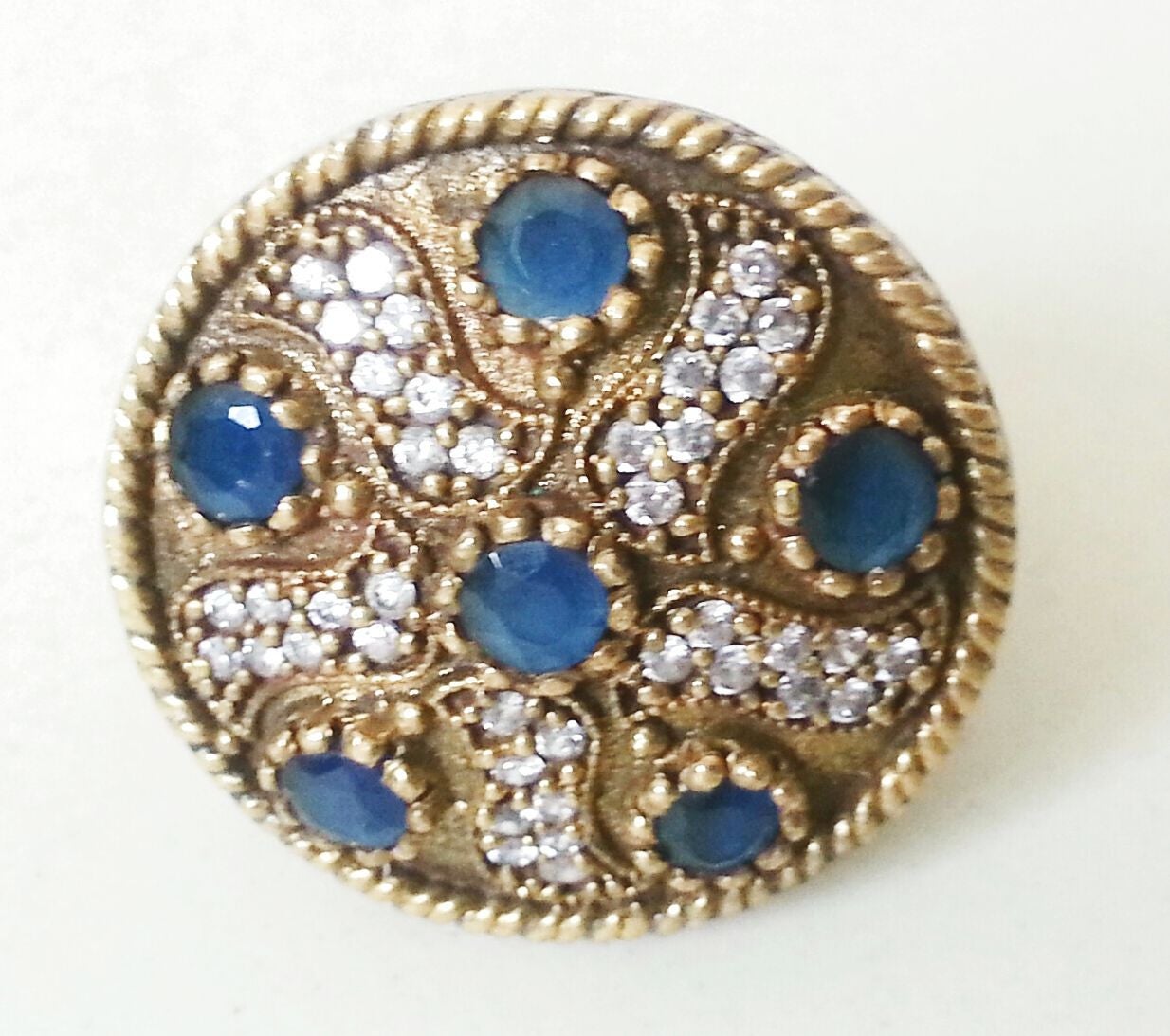 Antique Sapphire Dress Ring presented to Jacqueline Kennedy in India in 1962