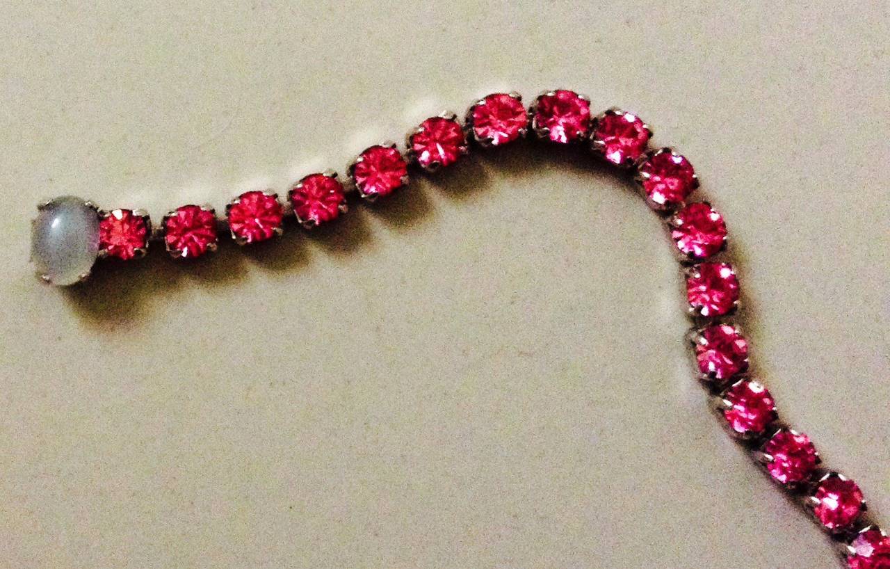 Post-War Collectable 1950s Hattie Carnegie Pink Necklace belonging to Wallis Simpson
