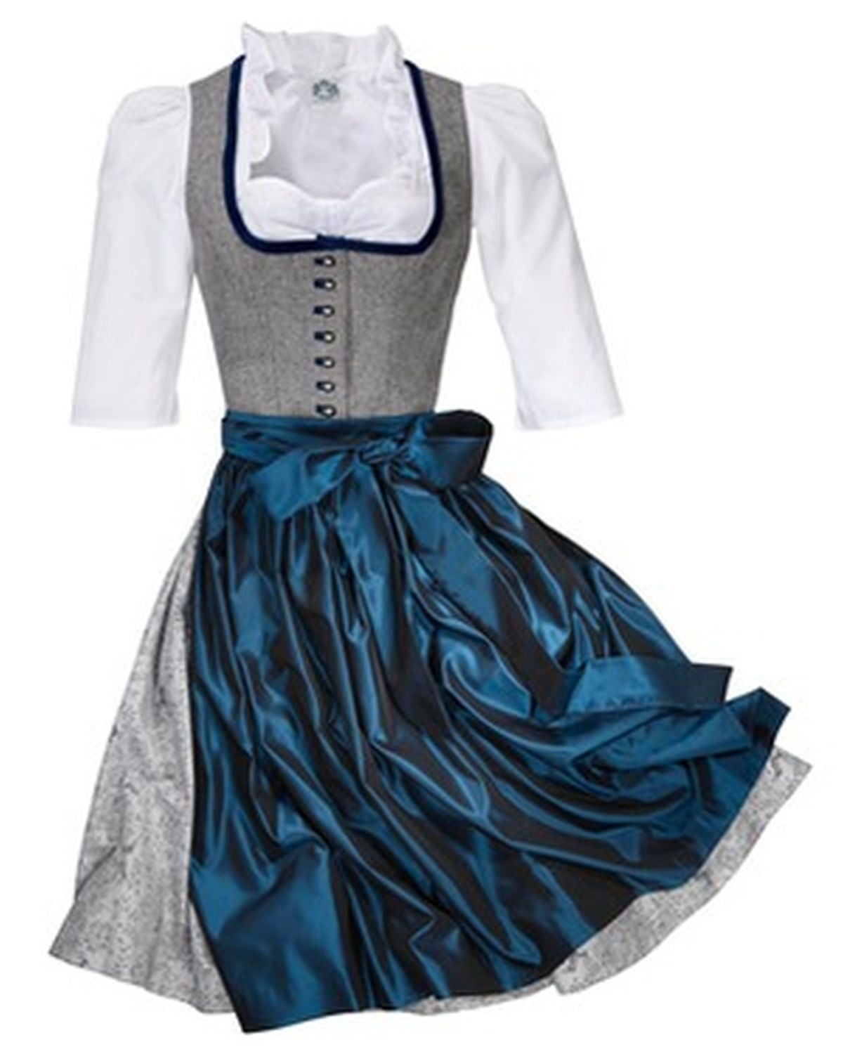 Wilkommen to the Dirndlfest! The New York Times and American Vogue recently paid homage to the dirndl, describing it as 'the most flattering dress a woman can wear' and the new fashion 'must-have.' Celebrity fans include Paris Hilton, Maria