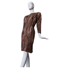 Thierry Mugler - Robe sculpturale rare de la collection africaine emblématique SS 1988