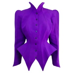 Iconic Thierry Mugler LES INFERNALES 1988/89 Sculptural Jacket
