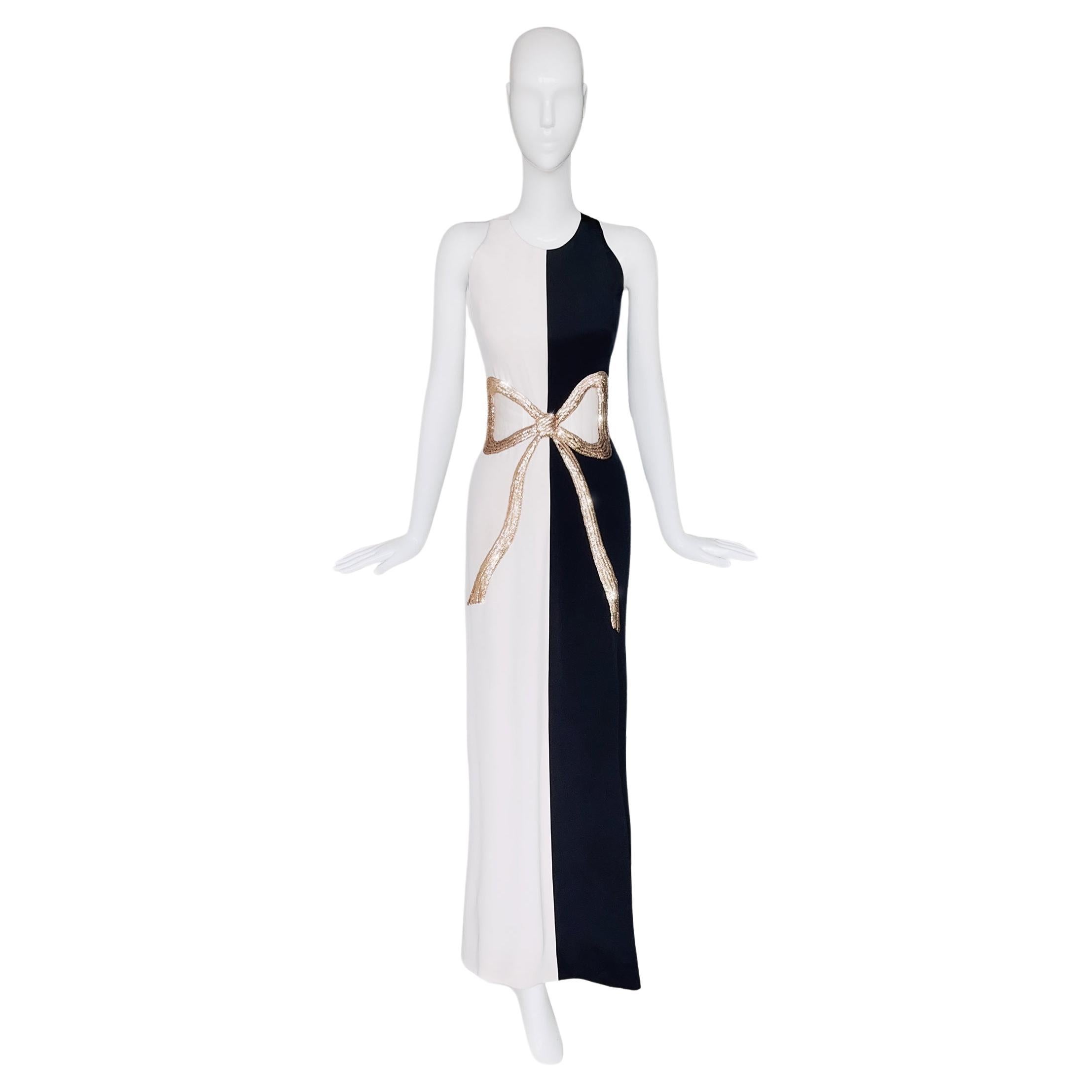 Givenchy Vestido de Alta Costura 1995 Espectacular Seda  Vestido de noche en venta