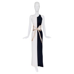 Vintage Givenchy Haute Couture Gown 1995 Spectacular Silk  Evening Dress