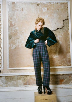 Thierry Mugler Couture H/W 1997 Göttin Seide Abendkleid Rotes Kleid