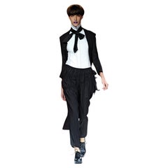 Yohji Yamamoto SS 2012 Black Runway Jacket Tuxedo Blazer