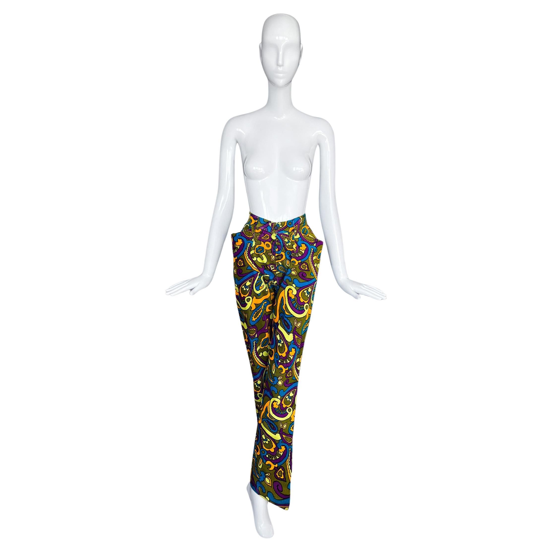 Thierry Mugler Trousers, FW 1985 Pants Rare Runway Piece