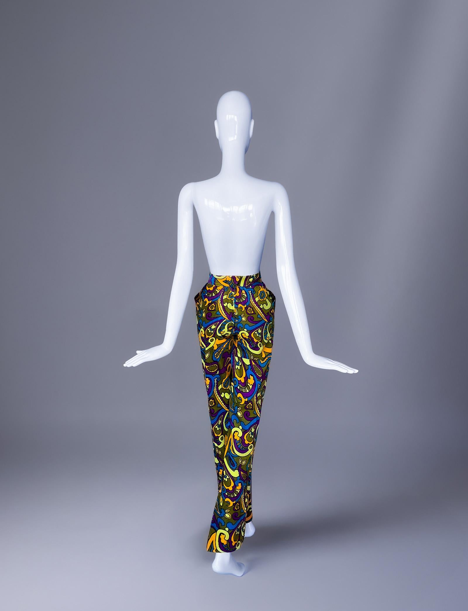 Pantaloni Thierry Mugler, FW 1985 Pantaloni Raro Pezzo da Passerella in vendita 2