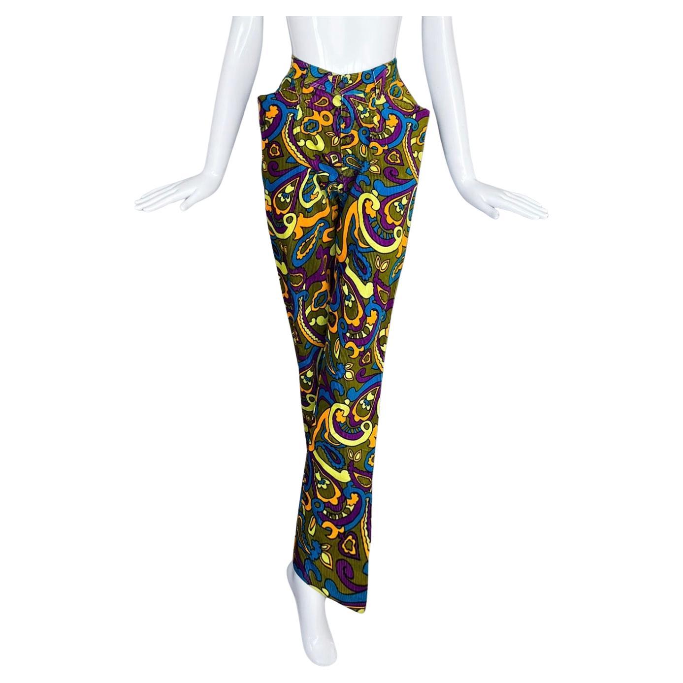 Thierry Mugler Trousers, FW 1985 Pants Rare Runway Piece For Sale