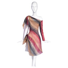 Paco Rabanne Spring/Summer 1990 Rare Iconic Silk Dress