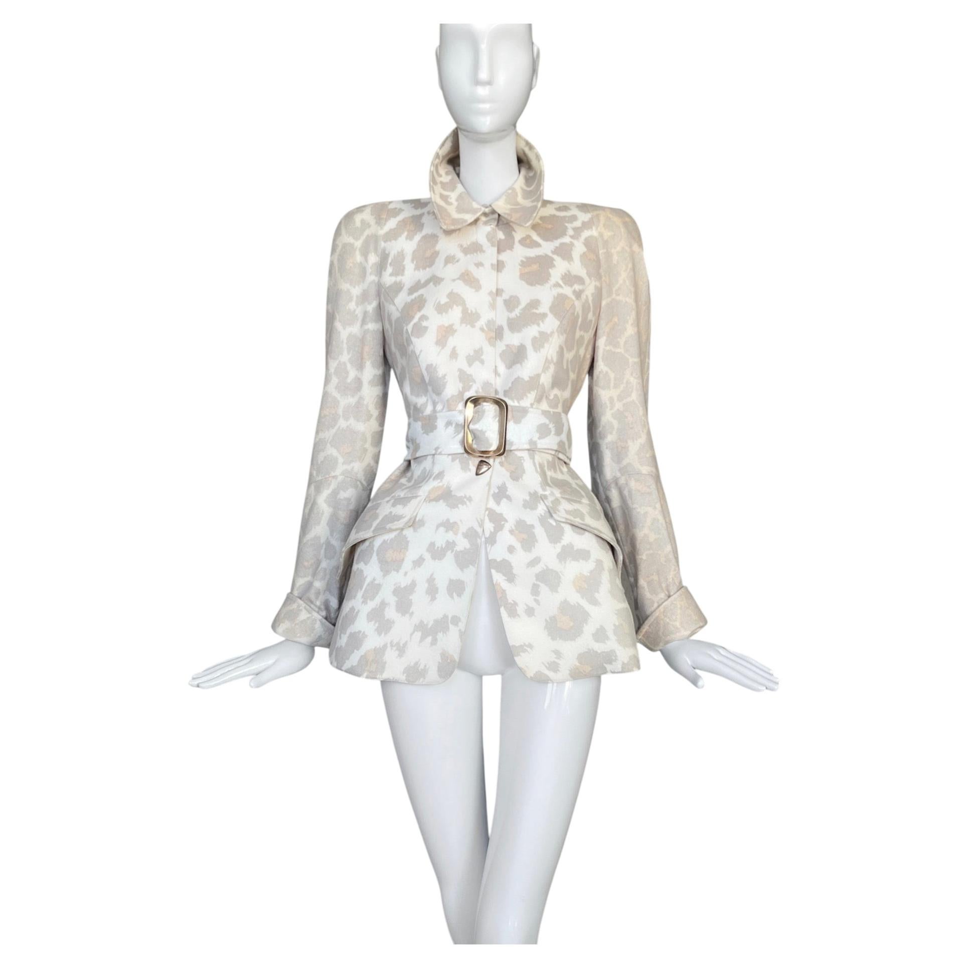 Thierry Mugler Couture FW 2001 LES FAUVES Leo Jacket
