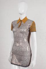 Jean Paul Gaultier 1990 “Les Rap’Pieuses” sequined polo