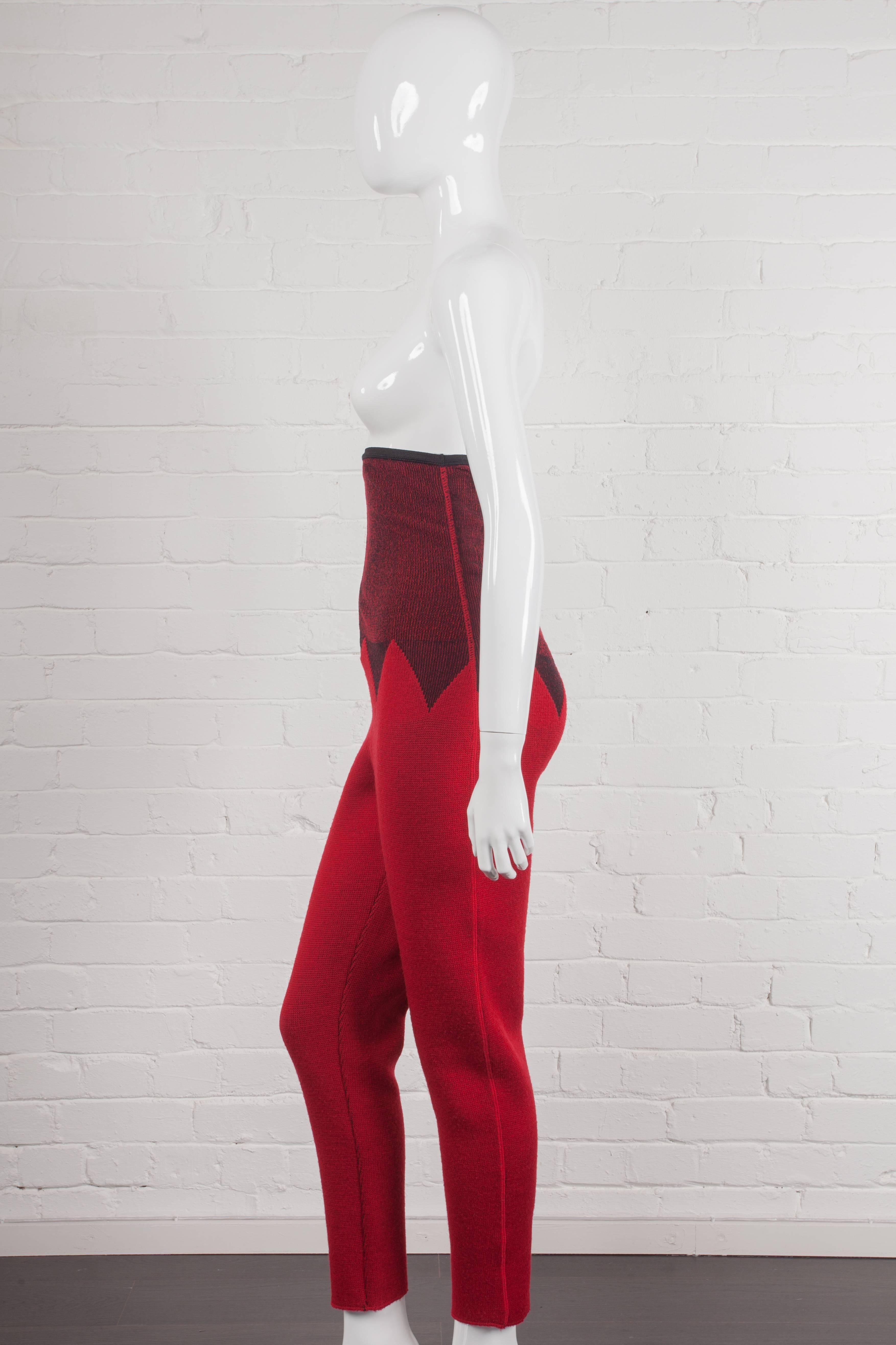 Jean Paul Gaultier 1987/88 “Forbidden Gaultier” high waisted trousers For Sale 1