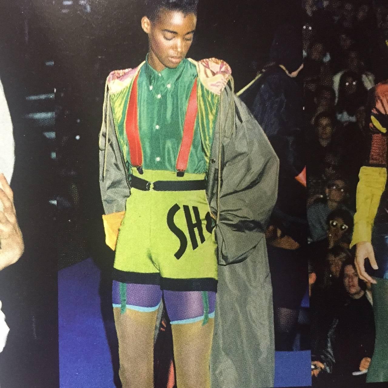 Jean Paul Gaultier 1990 'Les Rap'Pieuses' high waisted shorts For Sale 3