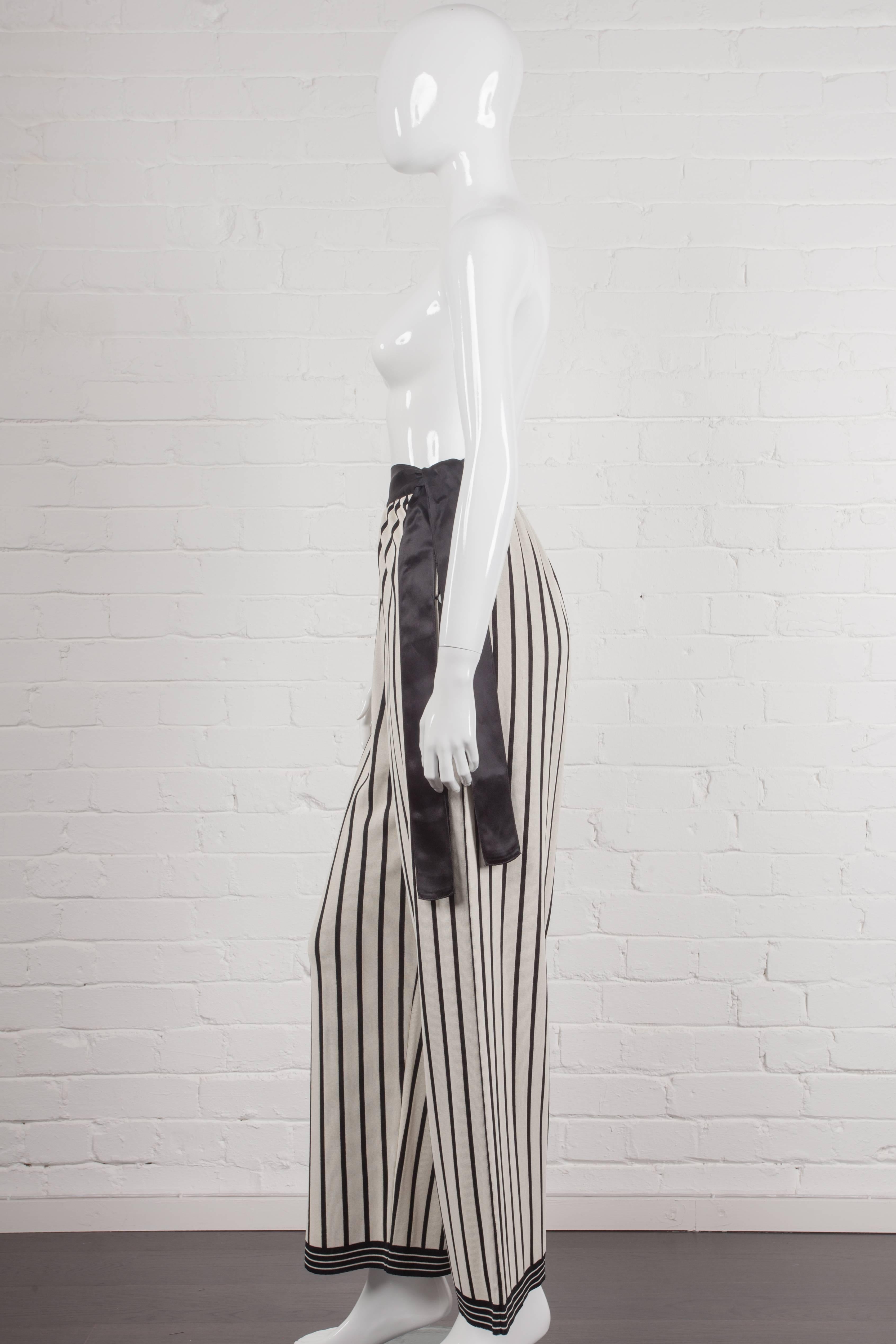 Jean Paul Gaultier 1988 “The Concierge in the Staircase” palazzo trouser In New Condition For Sale In London, GB