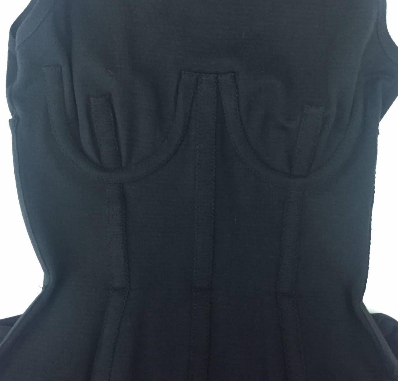 1993 “Gaultier Classic Revisited” corset bodycon dress For Sale 2
