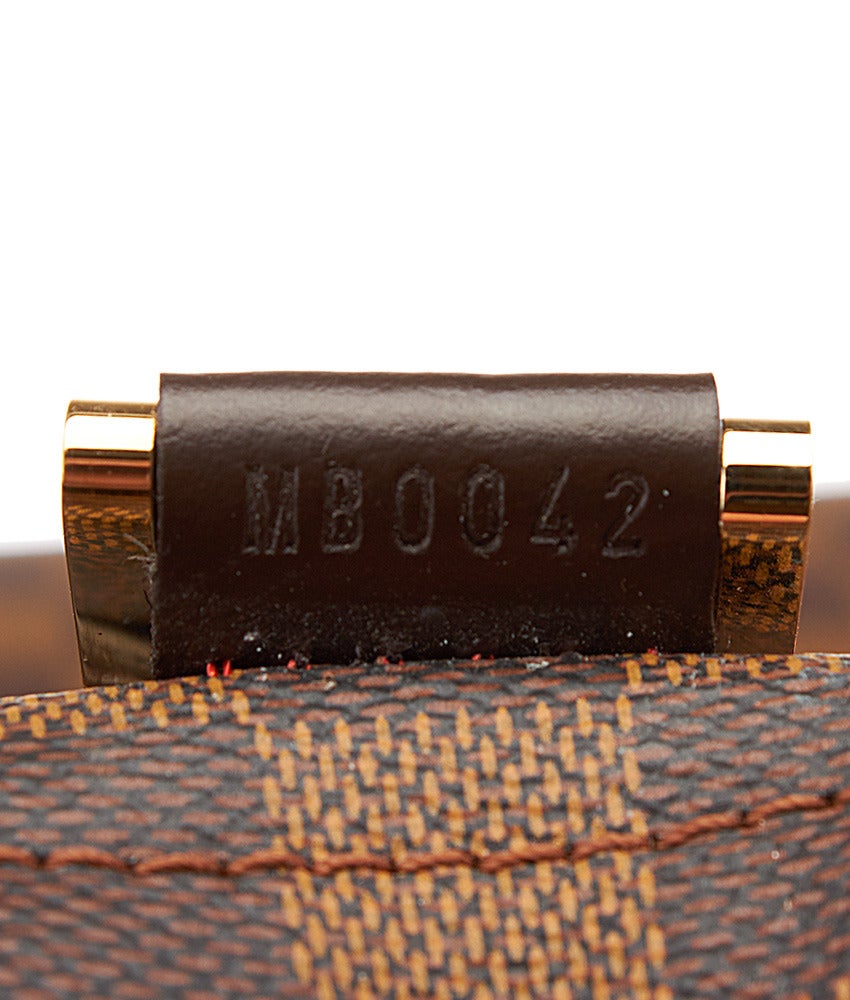 Louis Vuitton Nolita GM Damier Ebene Weekender Bag 2002 For Sale 2