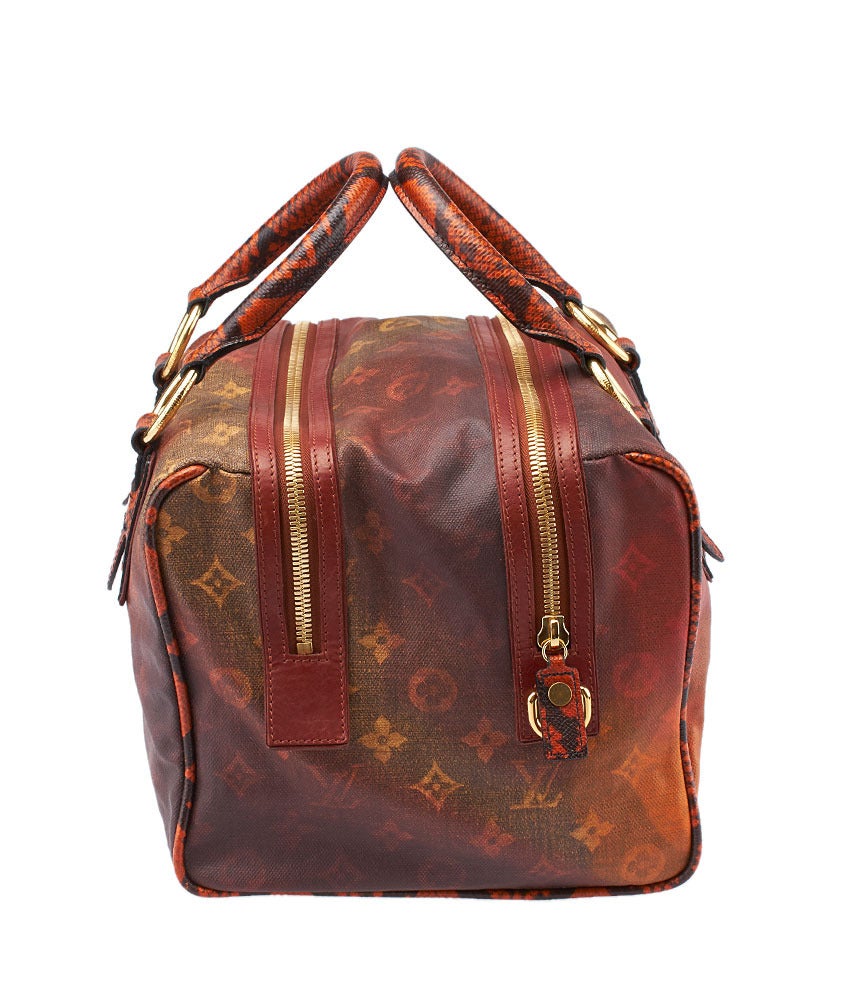 2007 Louis Vuitton Limited Edition Richard Prince Mancrazy Jokes Tote In Good Condition For Sale In Bala Cynwyd, PA