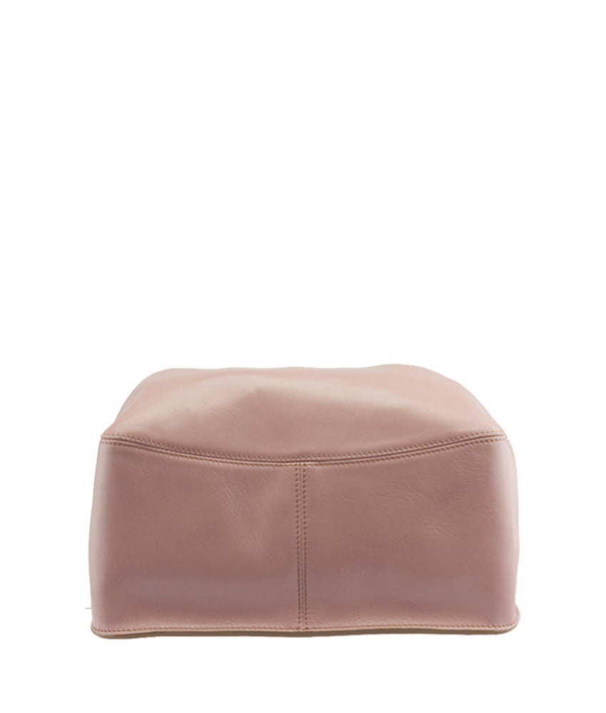 2000s Tom Ford Lock-Front Pink Leather Shoulder Bag For Sale 2