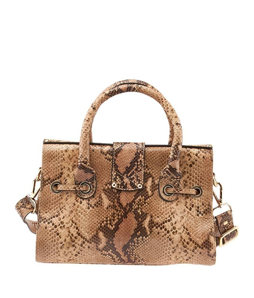 Jimmy Choo Rosalie Python Shoulder Satchel 1