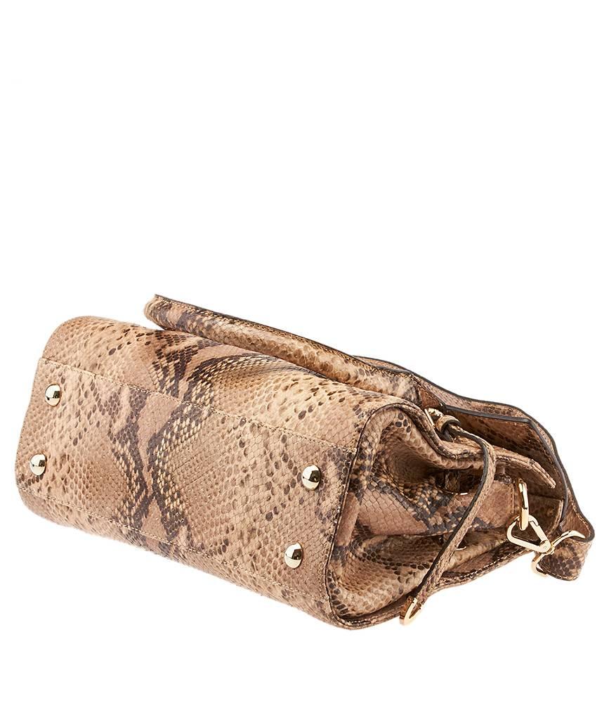 Jimmy Choo Rosalie Python Shoulder Satchel 2