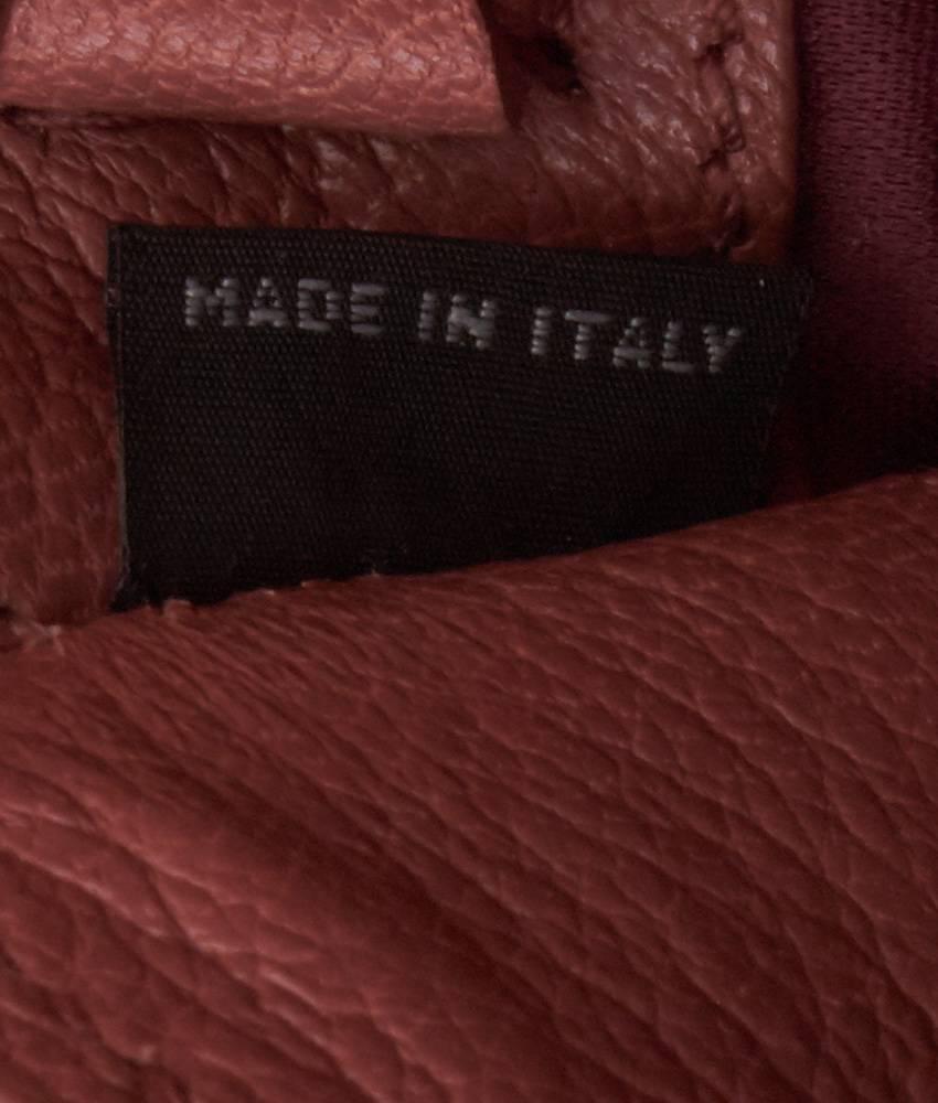 Miu Miu Pink Leather Madras Shoulder Bag For Sale 6