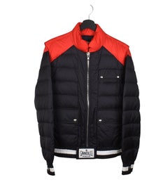 Neu Moncler Gamme Bleu Männer Jacke Gänsedaunen Bomber, Größe 2/M, S1471