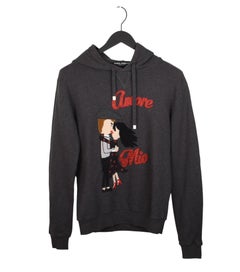 Dolce Gabbana Herren Pullover mit Kapuze Sweatshirt Hoodie Größe 44/S/M, S1475